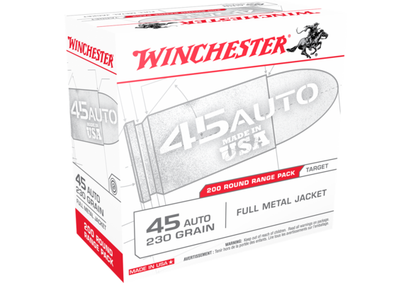 Winchester 45ACP 230GR FMJ 200PK