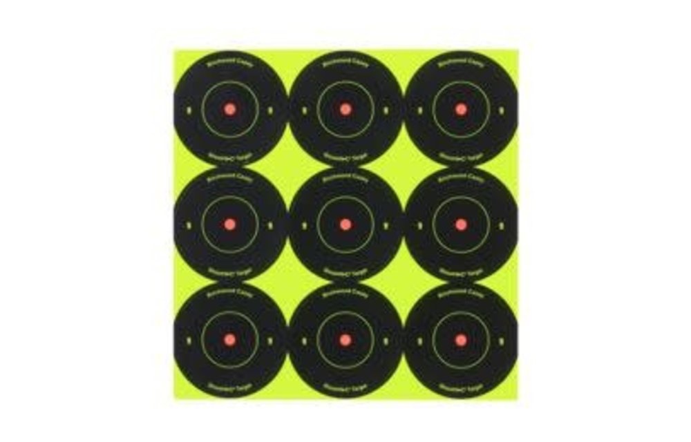 Birchwood Casey Shoot-N-C 2" Bullseye Reactive Targets Package 108