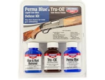 Deluxe Perma Blue & Tru-Oil C