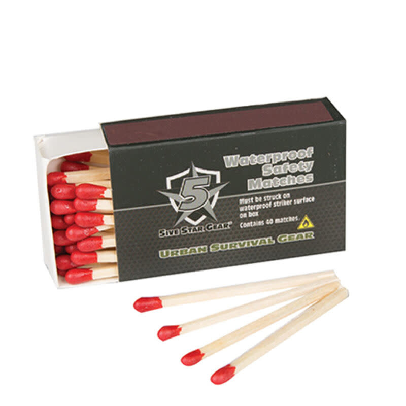 5ive Star Waterproof Safety Matches 4584
