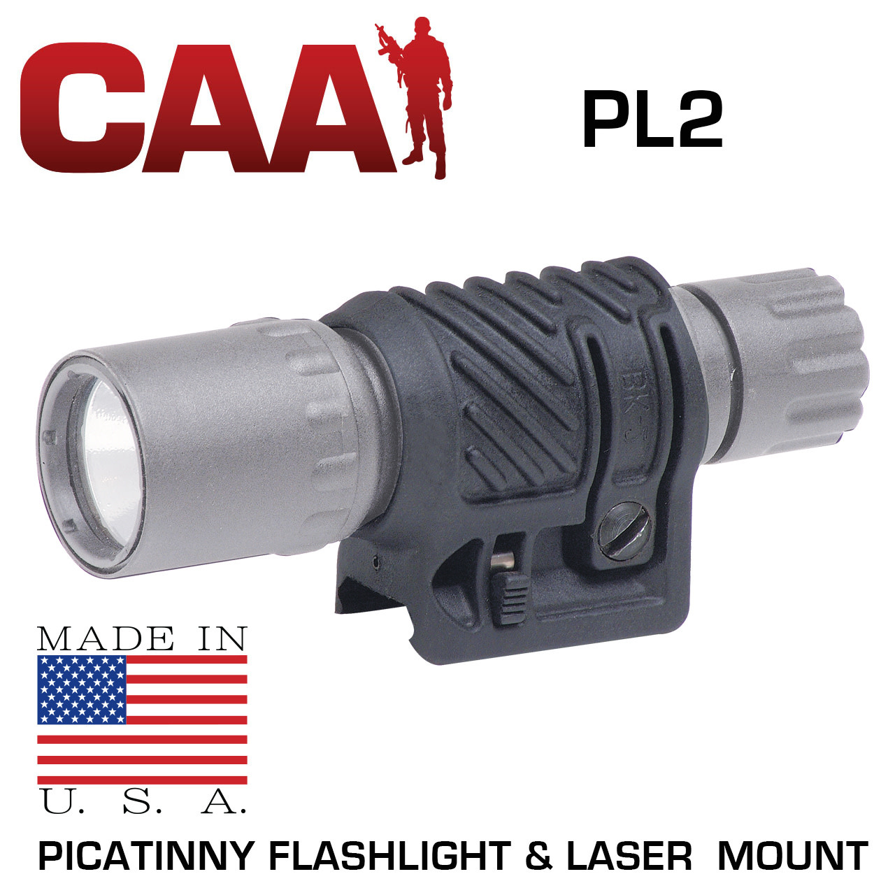 CAA 1" Flashlight Mount PL2