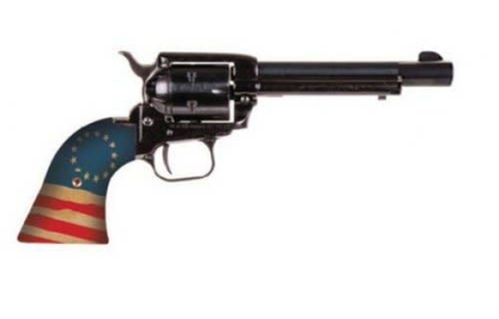 RR22B4-HBR Rough Rider Revolver, 22 LR, 4-3/4" Bbl, Blued