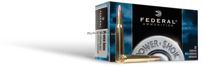 Federal 35A Power-Shok Rifle Ammo 35 REM, SP RN, 200 Grains, 2080 fps