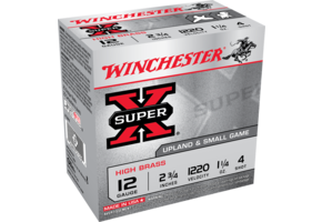 Winchester 12 GAUGE 2-3/4  #4  (X12P4)