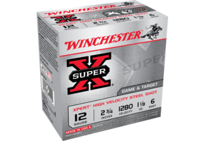 Super X 12Ga 2-3/4 #6  Xpert Hi-Velocity Steel (WE12GTH6)
