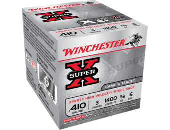 Xpert High Velocity 410 Gauge 3" 3/8 oz 6 Shot