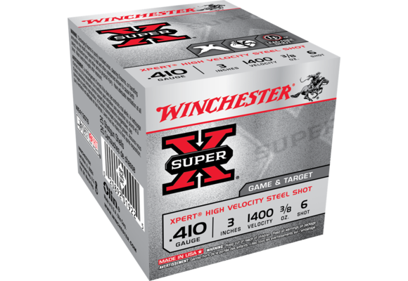 Xpert High Velocity 410 Gauge 3" 3/8 oz 6 Shot