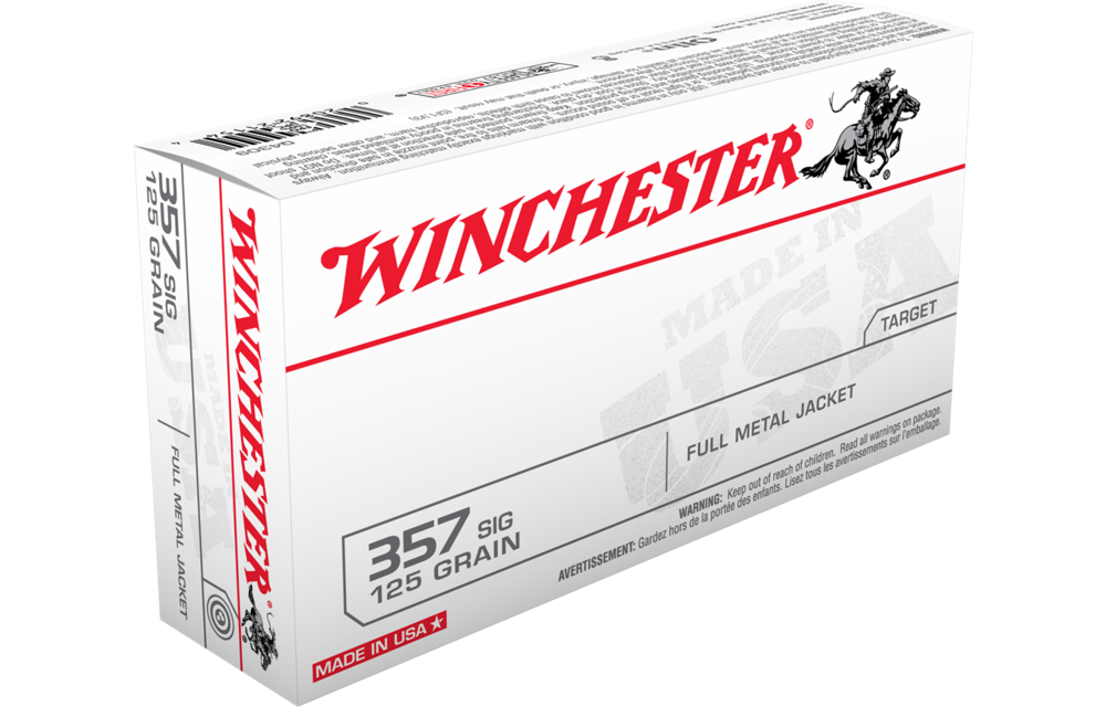 357 SIG 125 gr. Full Metal Jacket