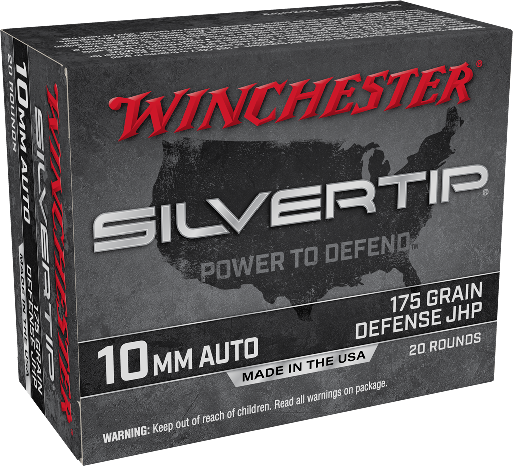 10MM AUTOMATIC 175 gr. Silvertip Hollow Point (W10MMST)