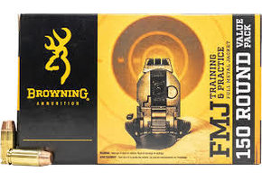 Browning 380 ACP 95gr FMJ 150 rounds