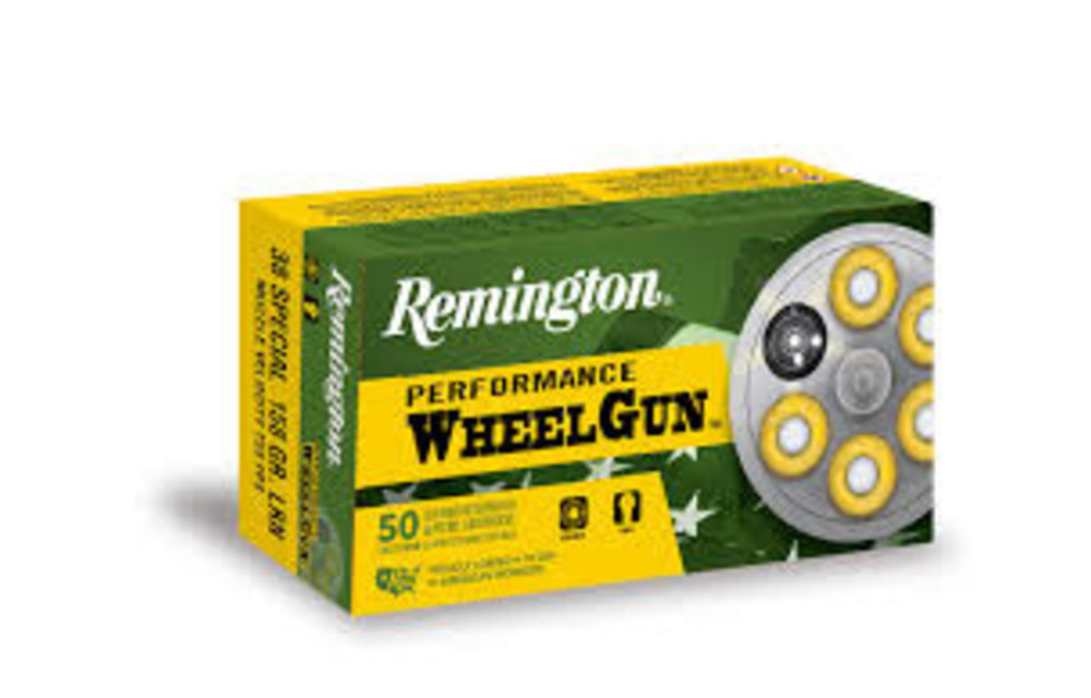 Remington 22278 Perfomance Wheelgun RPW38SW 38S&W 146 Gr Lead RN 50 rds