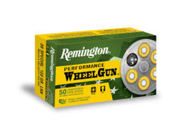 Remington 22278 Perfomance Wheelgun RPW38SW 38S&W 146 Gr Lead RN 50 rds