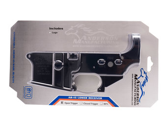 AM-15 Stripped Lower Receiver, Retail Package (D2-K067-A000-0P)