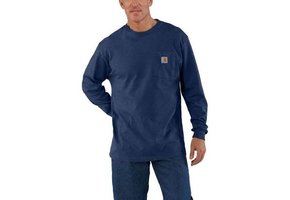 M Workwear Pocket LS T Shirt