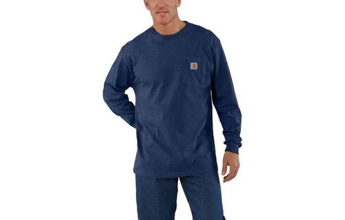 M Workwear Pocket LS T Shirt
