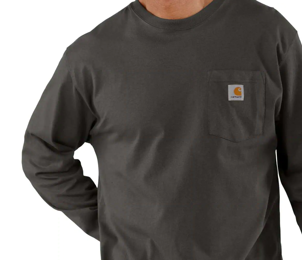 M Workwear Pocket LS T Shirt