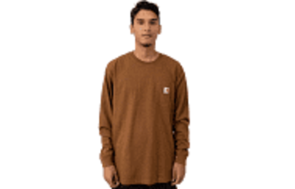 M Workwear Pocket LS T Shirt