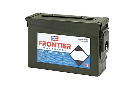 Hornady Frontier 5.56 Nato 500rds and ammo can
