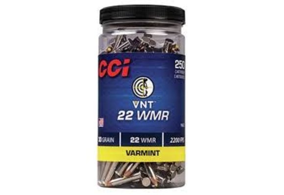 CCI 22 WMR 30 GR VNT 250CT BOTTLE