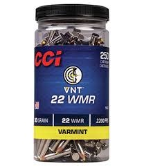 CCI 22 WMR 30 GR VNT 250CT BOTTLE