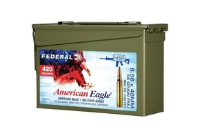 FEDERAL 5.56MM 55GR FMJ-BT - 420ct Loose M2A1 CAN