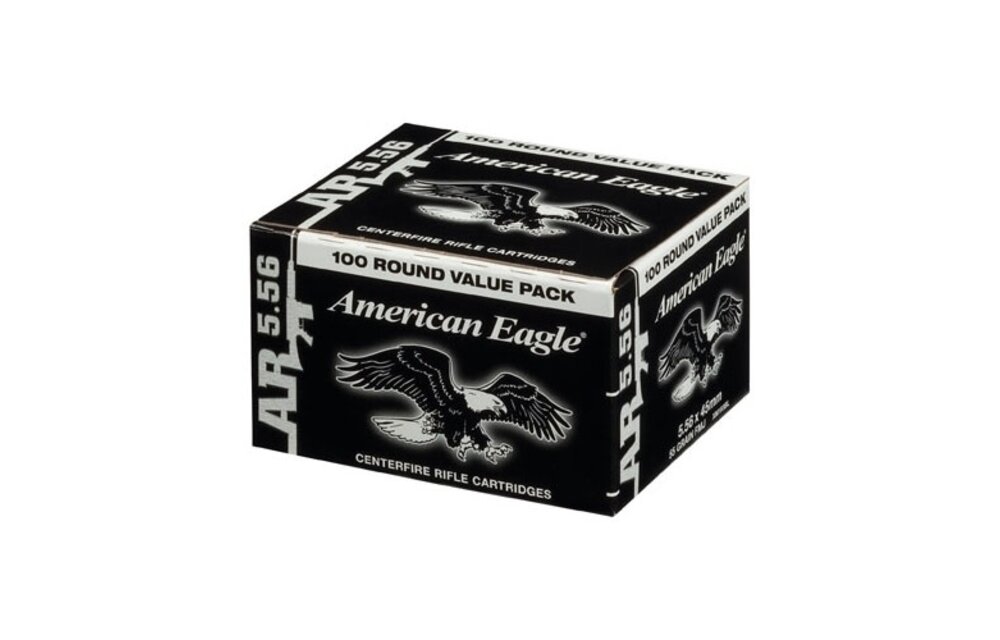 FEDERAL 5.56 M193 55GR FMJ 5P-100/500 LCAAP