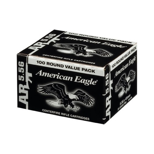 FEDERAL 5.56 M193 55GR FMJ 5P-100/500 LCAAP