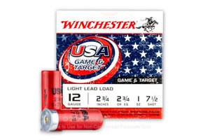 USA 12 GAUGE 2-3/4 1180 fps 1oz 7 1/2