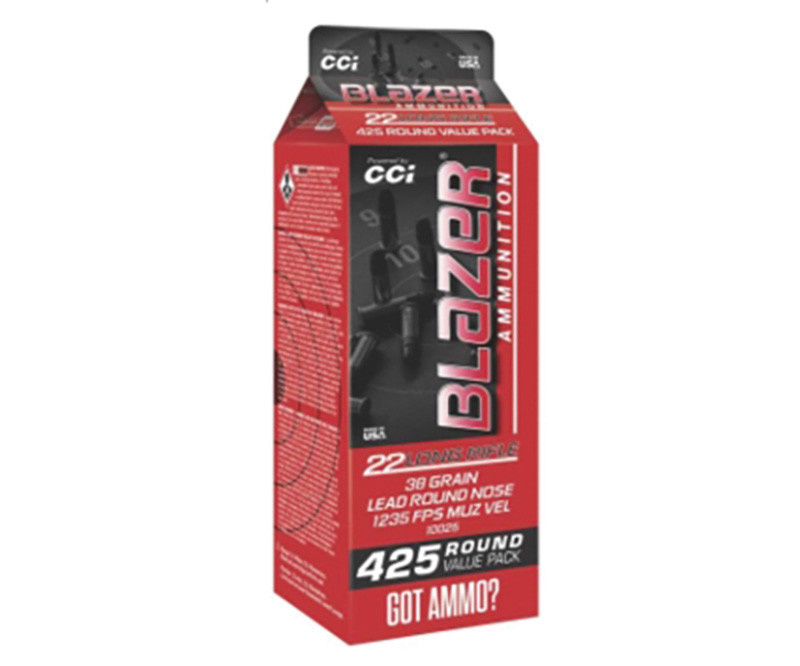 CCI 22 LR 38GR LRN 425 POUR PACK