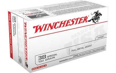 Winchester USA 38 Special 130Gr FMJ 100rds
