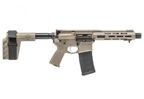 SPRINGFIELD ARMORY SAINT VICTOR 5.56 AR PISTOL, FDE - STV975556F