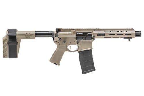 SPRINGFIELD ARMORY SAINT VICTOR 5.56 AR PISTOL, FDE - STV975556F