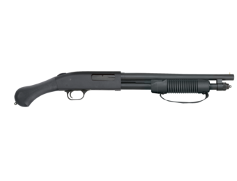 Mossberg 590 Shockwave Pump Action Shotgun 20 Gauge 14" Heavy Walled Barrel 5 Rounds Raptor Birds Head Pistol Grip Matte Blued