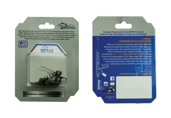 AR-15 Oops! Kit Replacement Small Parts G2-J423-0000-0P