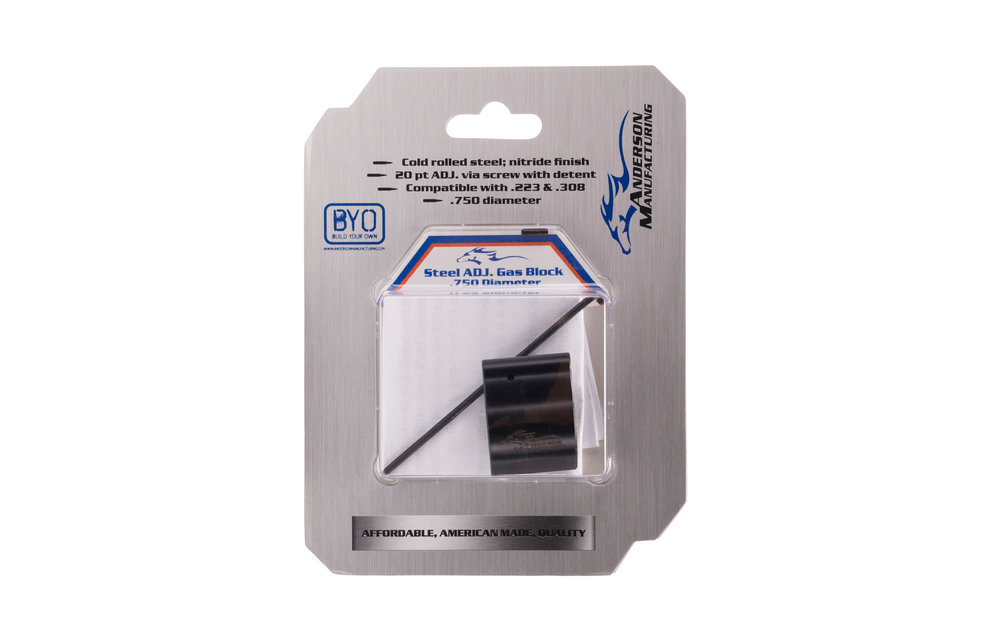 Packaged - AM-15 Gas Block, Adj