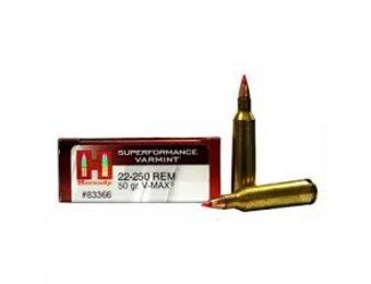 Hornady 22-250 REM 50 GR V-MAX® SPF