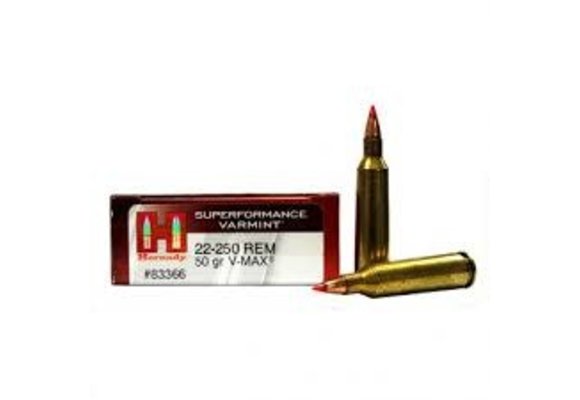 Hornady 22-250 REM 50 GR V-MAX® SPF