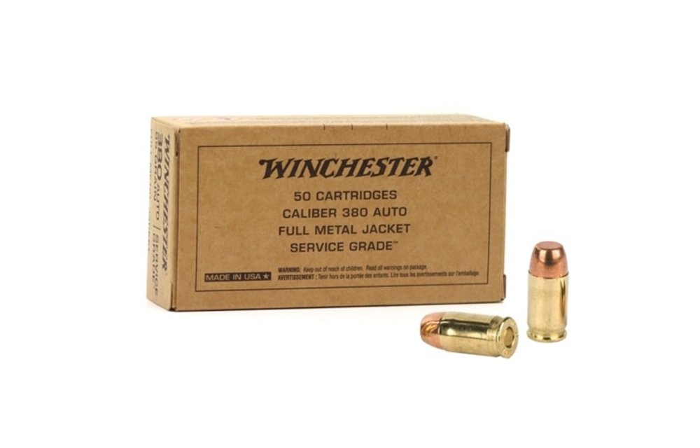 Winchester .380 ACP 50 Rounds