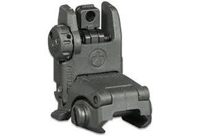 Magpul MAG248-BLK MBUS Rear AR-Platform Folding Black