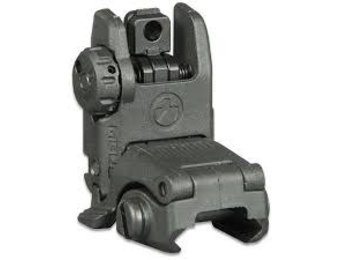 Magpul MAG248-BLK MBUS Rear AR-Platform Folding Black