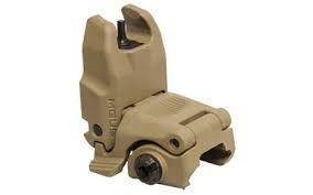 Magpul MAG247-FDE MBUS Front AR-Platform Folding Flat Dark Earth