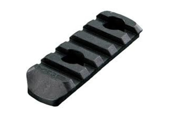 Magpul MAG406-BLK MOE 5 Slot Black Polymer 2.50"