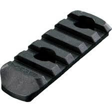 Magpul MAG406-BLK MOE 5 Slot Black Polymer 2.50"