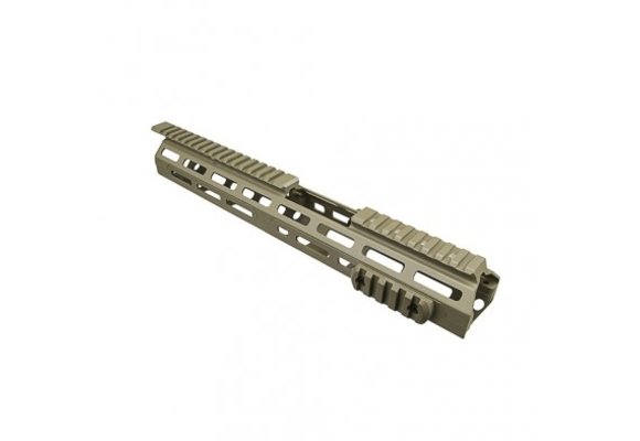 M-Lok® Drop In Handguard - 13.5"L Carbine Extended Handguard Length - Tan