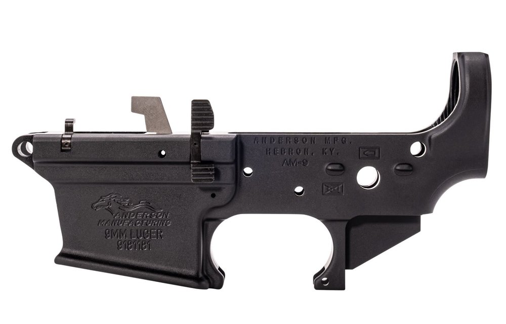Anderson PARTIAL LOWER ASSY., AM-9, OPEN, 9MM, STANDARD