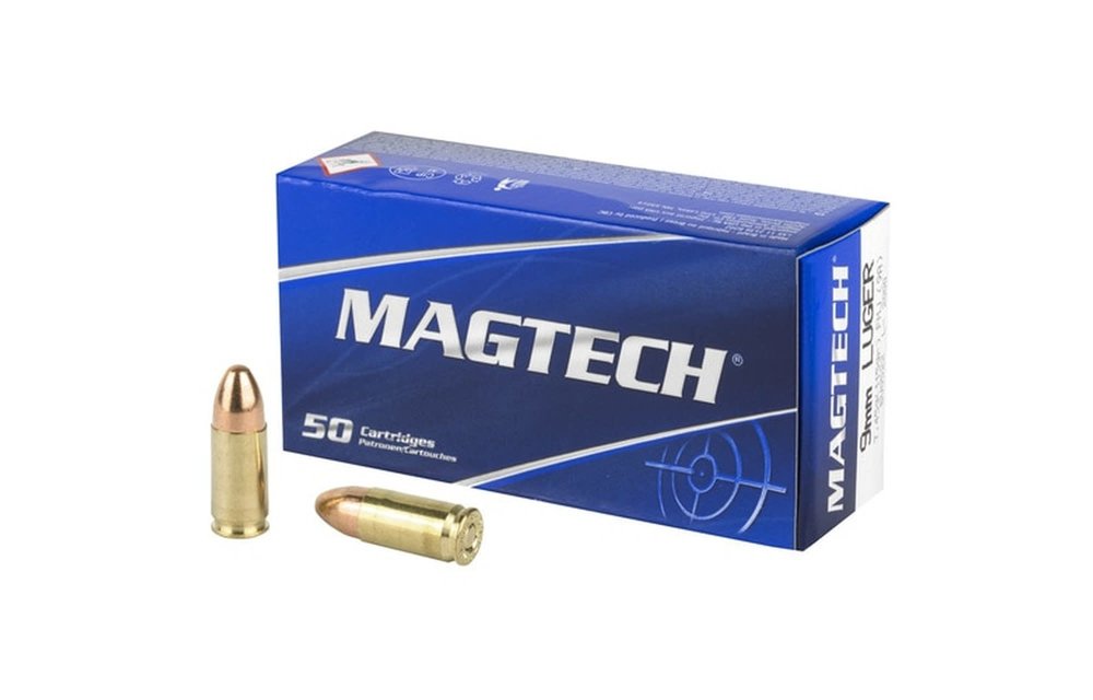 MAGTECH 9MM LUGER FMJ 115GR