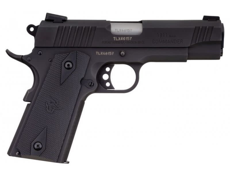 Taurus 1911 COMMANDER 9MM LUGER,  4.25'' BK/BK, 9+1 RDS