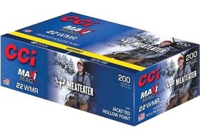 CCI 22 WMR  MAXI MAG  40GR JHP "MEAT EATER"