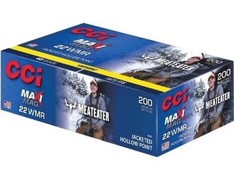 CCI 22 WMR  MAXI MAG  40GR JHP "MEAT EATER"