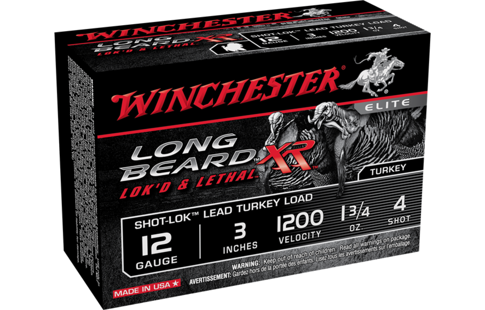 Winchester LongBeard 12ga 3" #4 1.75oz (STBL1234)